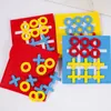 Parti Favor 4 Bags Felt Tic Tac Toe Oyunları Eğitim Aile Oyuncakları Çocuklar İçin Doğum Günü Favors Anaokulu Hediyeleri Pinata Dolgular Goodie Bag