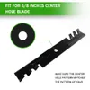 ILONPA (3) Mulching Blade Set för Husqvarna 539101733 539102093 SCAG 48111 481708 481712 482879 SNAPPER 1-7081 5020842 7075770YP HUSTLER 7948559 Ferris 1520842