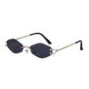 Europa en de Verenigde Staten Rimless Diamond Diamond Sunglasses dames trend zonnebril mode straatfoto essentiële beperkte tijd speciaal aanbod H513-15