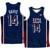 2024 2025 Basket USA 7 Kevin Durant Jersey Team 15 Devin Booker 10 Jayson Tatum 12 Jrue Holiday 9 Tyrese Haliburton 5 Anthony Edwards 6 LeBron James Stati Uniti