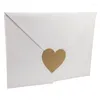 Adesivi per finestre a forma di cuore di mucca naturale adatto per la colla per scrapbook fatta a mano 500 di San Valentino