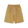 Herrenhosen Mode Urban Casual Wear Summer Japanische Arbeitskleidung gestrickt Shorts mit großen Taschen Sport Retro Amikaki Capris