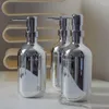 Flüssige Seife Spender Silber gepackter Spiegel Shampoo Flasche Nordic Modern El Restaurant Plastik Heimat Badezimmer Dekoration Zubehör