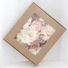 Flores decorativas Rosa de seda de pano - Aparência realista Preço acessível Fácil de limpar artificial