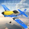 RC Plan KF602 Professional 24G Radio Remote Control Airplane EPP Foam Aircraft Glider Flying Model Toys for Children Gifts 240511