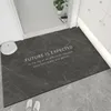 Mattor Solid Non Slip Entrance Doormat Front Door Mat Outdoor Rug Hall Badrummattor Anti Mattor för vardagsrum