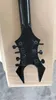 Custom Shop Rich Flying V Red Stripe Black E -Gitarre Floyd Rose Tremolo Bridge Whammy Bar, Diamond Phombus Inlay, schwarze Hardware