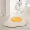 Tapetes escalfados de ovo de ovo anti-deslizamento tapete de piso insereno capacho nórdico Soft confortável