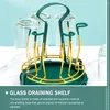Mugs Round Cup Holder Sports Accessories Draining Rack Upside Tools Storage Tray