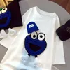 かわいいソリッドカラートッツレディースカジュアルTシャツ夏のルーズストリートウェアプルオーバーパッチワーク漫画ストレートレディース服2024 240513