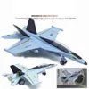 Pull Back Toy Jets F35 Alloy Fighter Plane with Light Sound Die Cast Airplane for Kids Model Collection 240510