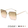 نظارة شمسية Desginer جديدة F-LETTER FARDIDESINGER BAG Sunglasses Square Square Internet Celeprity نفس النمط