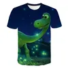 Jurassic World Dinosaur T Shirt Children Birthday Gift Tshirts Baby Clothes Kids Boys Girls 3D Printed Cartoon 240511