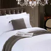 Bedding Sets El/Home 4pcs Set Pure Cotton Goods 60x40s/60x60s Thread White Satin Four Piece Sheet Quilt Cover Pillow Case X2