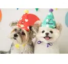 Dog Apparel INS Style Korean Horn Birthday Hat Puppy Sound Paper Party Dress Up Hidden Food Toys