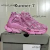 Box with Designer Shoes Track Runners 7.0 7.5 3.0 Women Men Casual Scarpe Paris Runner Multicolor Transmit Sense Triplo Borgogna bianca nera 334 334