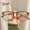 Sunglasses Frames Rhaegal High Quality Simple Style Stylish Round Glasses For Reading Temperament Decorative Women Eyeglasses 2024