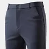 Pantalon masculin d'été et de printemps pantalon décontracté pantalon d'affaires kaki classique masque pantalon de bureau flexible vêtements y240513