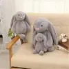 Dolduran Yaratıcı Paskalya Tavşanı Peluş Oyuncak Bebek Yumuşak Uzun Kulak Tavşan Hayvan Kids Bebek Sevgililer Günü Hediyesi FY7485