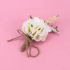 Decorative Flowers Decoration Party Bridal Groom Wedding Lily Artificial Clip-on Blossom Calla