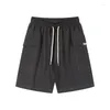 Herrenhosen Mode Urban Casual Wear Summer Japanische Arbeitskleidung gestrickt Shorts mit großen Taschen Sport Retro Amikaki Capris