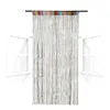 Duschgardiner Tasselfönsterpanel 78 x39 tum Bohemisk modern polyester för vardagsrum sovrum dekorativt