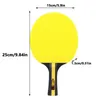 1 st Professional Table Tennis Racket Pingpong Set puisterkrachtig rubber hoogte kwaliteit mes bat peddel pingpong accessoires 240511