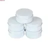 10g 15g 50g 60g空の白いアルミクリームジャーポットネイルアートメイクアップリップグロス化粧品DIYトラベルメタルティーキャンディー缶コンテナー