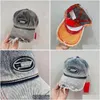 Ball caps ontwerper dames zomer denim gat casual solide heren hoeden klassieks mode casquette vakantie zon hoed veelzijdige honkbal cap otdsd