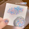 2024 Wholesale of Ultra-thin Laser Sequins, Dopamine Sequins, Glitter Powder, Mesh Red, Explosive, and Gradient Mixed Nail Accessoriefor Gradient Mixed Nail Accessorie