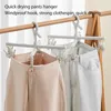 Hangères Vêtements Drying Rack |Piqûre de sous-vêtements à chaussettes rotatifs avec séchoir à clips