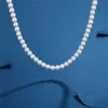 Подвесные ожерелья рок-н-ролл имитация жемчужного ожерелья мужское хип-хоп жемчужное ожерелье мужское ожерелье женское ожерелье для модных ювелирных украшений J240513