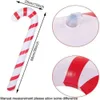 Nouvelles cannes de Noël légers iatiables classiques décoration suspendue Lollipop Balloon de Noël Ballons Ornements Ornements Gift 88cm / 35inch S s