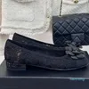 2024 Slingbacks Camellia Sandal Round Stopa Slip on Mary Jane Shoes 1,5 cm