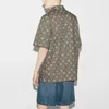 Designer de camisas casuais masculina 2024 Spring/Summer Classic Classic Full Print Print Printed Shorts Fashion and Women's Set Blli