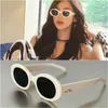 Celinr Solglasögon Cel Brand Solglasögon Retro Cats Eye Celinity Solglasögon för kvinnor Oval French High Quality With Box F9