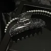 Designer Hairpin High-End Embate Diamond Brand Letter Claw Clip Headwear Hairpin Shark Back Head Spoon Pan Big Clasp