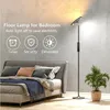 リモートスマートアプリを備えたダブルサイド照明LEDフロアランプ36W/2600LM明るい背の高いスタンディングRGBフロアランプアングルマルチカラーダム可能