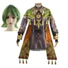 Anime Genshin LMpact Collei Cosplay Costume Uniform Full Set med peruk