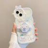 Wave Monster Apple 14 Bracelet iPhone 12 Chain 13 Cinnamon Dog Stand 15 Spring and Summer Phone Case