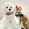Köpek Giyim Pet Kedi Eşarp Dantel Bib Tükürük Havlu Kedileri Neckerchief String Kolye Kravat Boyun Kayışı Aksesuarları