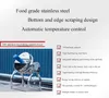 Stainless Steel Steam Electric Gas Heating Jacket Kettle Jam Food Mixing Tilting Pot Cooking Machine