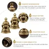 Party Supplies 2 Pcs Vintage Bell Pendant Car Keychain Bronze Jingle Brass Wind Chime Accessories