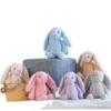 Gevulde paashaas 12inch 30 cm pluche speelgoed Creative Doll Soft Long Ear Rabbit Animit Kids Baby Valentijnsdag Verjaardag 1228