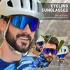 Kapvoe Lunes à vélo de vélo de vélo de vélo de vélo d'extérieur UV400 Cycling Sunglasses Sports Myopia Frame MTB Lunes à vélo 240422