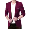 Костюма для костюма Mens Mens Formanal Casual Cotton Blends Business Blazer Outwear Легкая стильная подходящая подходящая 240507