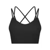 Tops Women's Puste Out Yoga Sports Tank Top Fitness Bieliza Koszulka Bra Extended Cord Bra Lekkie kubki wsporcze Krzyżowe Krzyż Krzyż Shockproof Gym Bez szycia Top