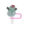 Einweg -Geschirr fluoreszierende Weihnachtsfest für Cups Sile Toppers Accessoires Protector 0,4 in/10mm Sts 30 40 Unzen Wasserflaschen OTJ8G