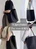 Designer Baghe Row Bag äkta läder stor kapacitet minimalistisk design fredlig och naturlig rese crossbody väska crossbody väska axelväskor hink väska 10a väska