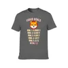 Camisetas masculinas masculas shiba inu camiseta shiba inu shib coin t-shirt homens tops de algodão ts harajuku strtwear t240510